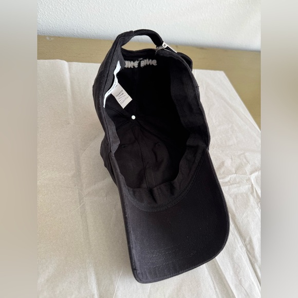 Anine Bing Sport Jeremy Vintage Washed Black Baseball Cap Hat - Picture 9 of 12